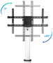 Tooq Hera Soporte de Suelo con Ruedas para TV 37-86 pulgadas FS1886M-B
