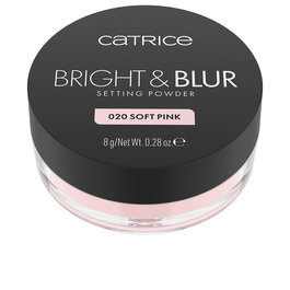 Bright & Blur, Mate, Polvo fijador suelto, 020, Rosa suave, 8 g