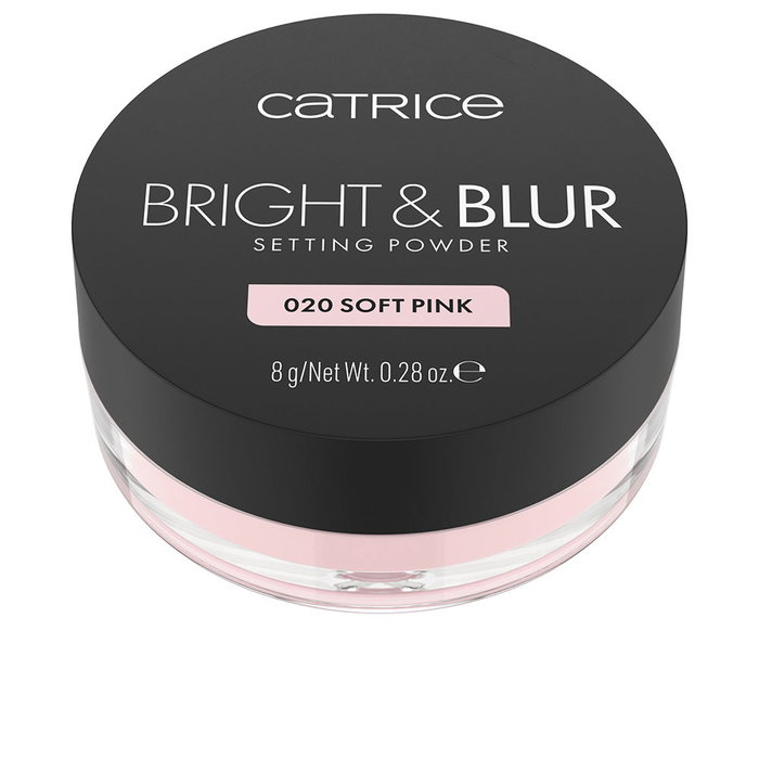 Bright & Blur, Mate, Polvo fijador suelto, 020, Rosa suave, 8 g Bright & Blur, Mate, Polvo fijador suelto, 020, Rosa suave, 8 g