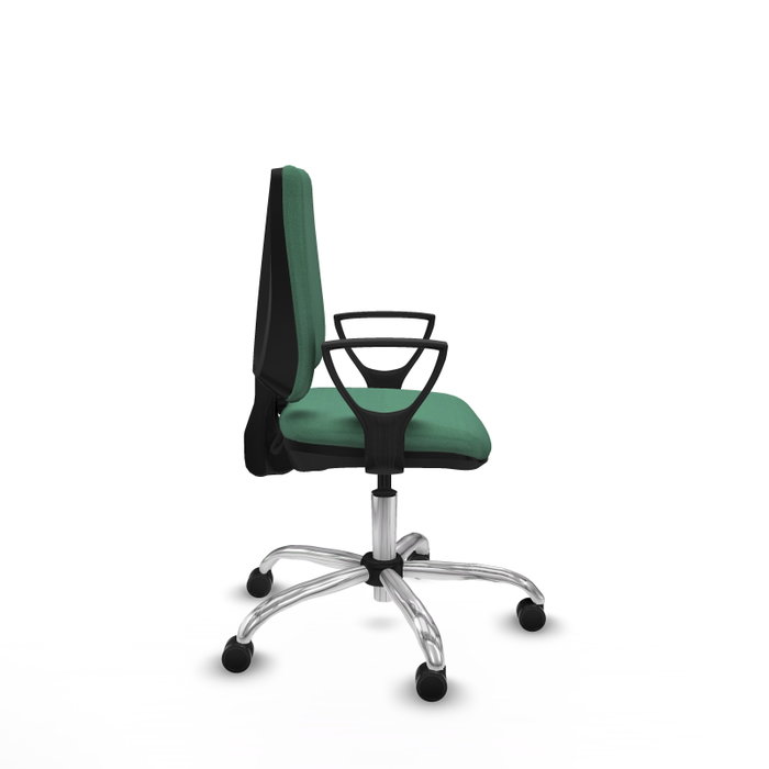 PIQUERAS Y CRESPO Silla de oficina Elche Verde esmeralda