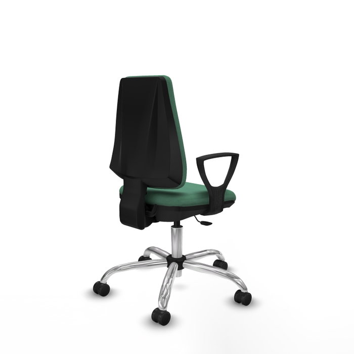 PIQUERAS Y CRESPO Silla de oficina Elche Verde esmeralda