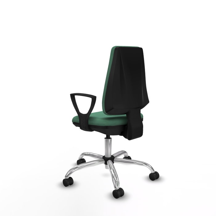 PIQUERAS Y CRESPO Silla de oficina Elche Verde esmeralda