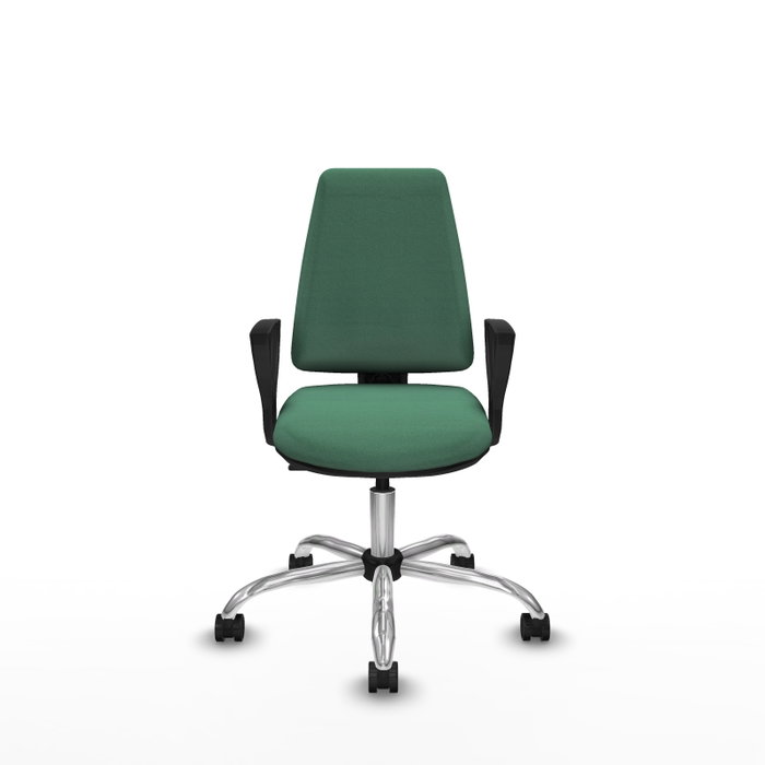 PIQUERAS Y CRESPO Silla de oficina Elche Verde esmeralda