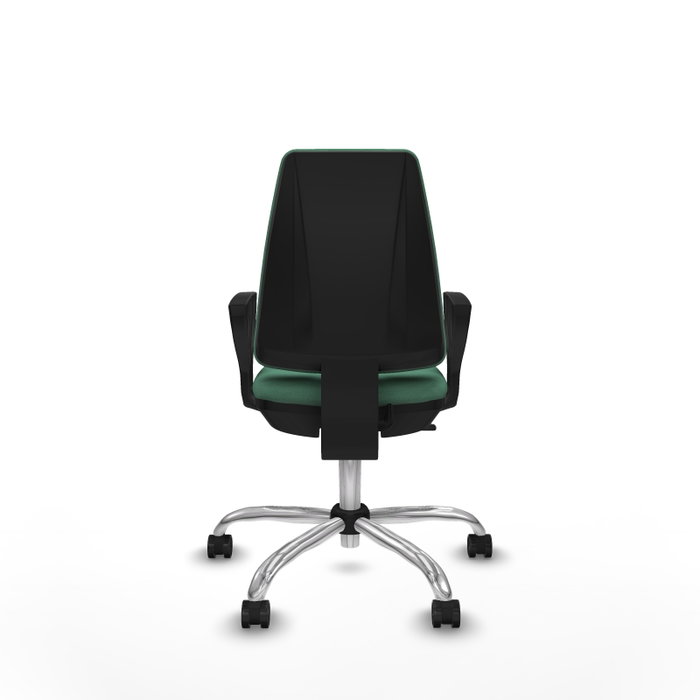 PIQUERAS Y CRESPO Silla de oficina Elche Verde esmeralda