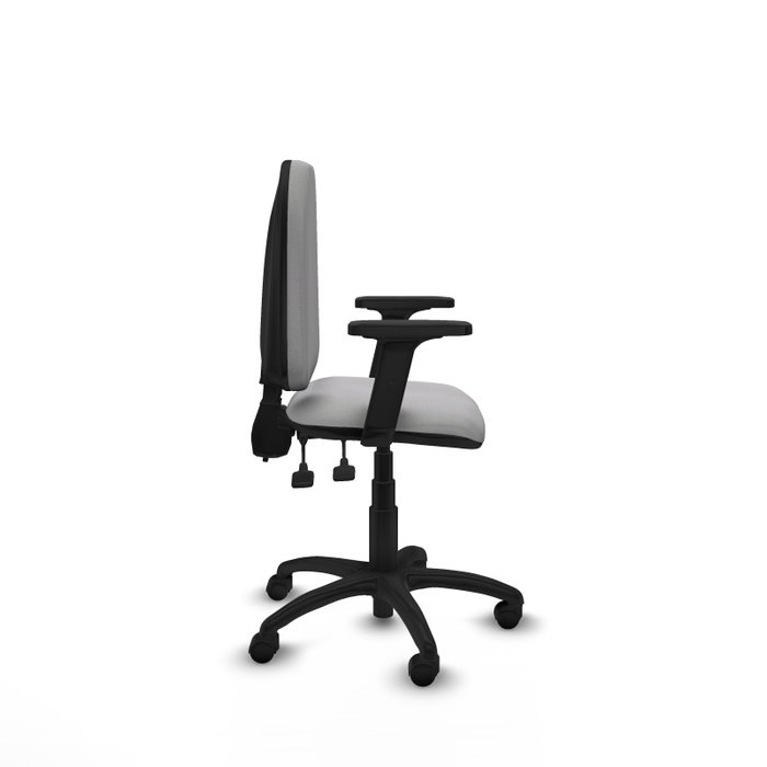 PIQUERAS Y CRESPO Silla de oficina Aýna Gris claro con Brazos 2D