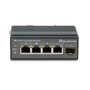 LevelOne IGP-0502 Switch Gigabit Industrial PoE+ de 5 Puertos