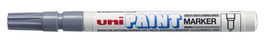 Marcador T.Opaca Perm. Uni-Ball Paint Marker 0,8 (Px-21) Gris (Set de 12)