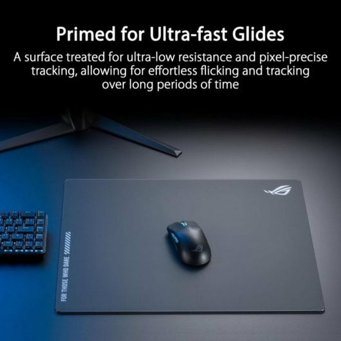 Asus ROG Moonstone Ace L Alfombrilla de ratón para juegos Negro