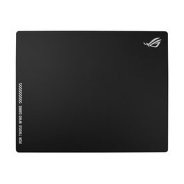 ASUS ROG Moonstone Ace L Alfombrilla de Ratón Gaming, Negro, Vidrio Templado, Estampado, Antiderrapante, 500 x 400 mm (Rendimiento Alto, Resistente a Impactos y Rayones)