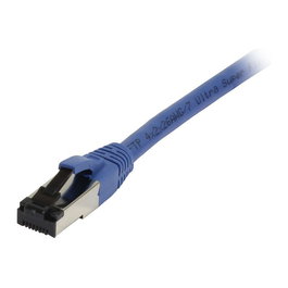 Synergy21 Patchkabel RJ45 CAT8.1 2000MHz 0,25m Azul