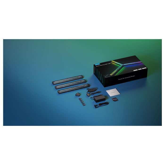 Govee H6063 Luz de Pared Inteligente Wi-Fi/Bluetooth Multicolor LED, Control por App y Asistentes de Voz, Ideal para Sala de Juegos