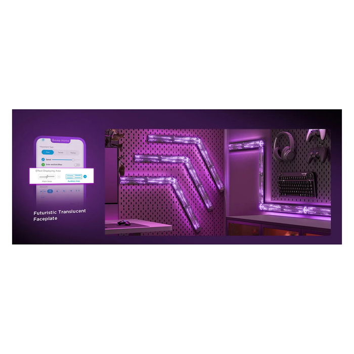 Govee H6063 Luz de Pared Inteligente Wi-Fi/Bluetooth Multicolor LED, Control por App y Asistentes de Voz, Ideal para Sala de Juegos