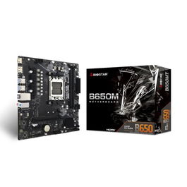 Biostar B650MT Placa Base AMD B650 Socket AM5, Micro ATX, DDR5 6000MHz, PCIe 4.0, HDMI, DisplayPort, para AMD Ryzen serie 7000