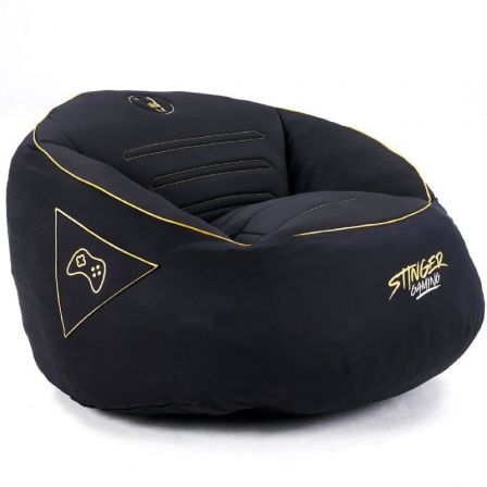 Stinger By Woxter Puff Gaming GM26-115 Negro y Dorado con Relleno Incluido