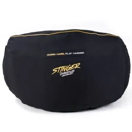 Stinger By Woxter Puff Gaming GM26-115 Negro y Dorado con Relleno Incluido