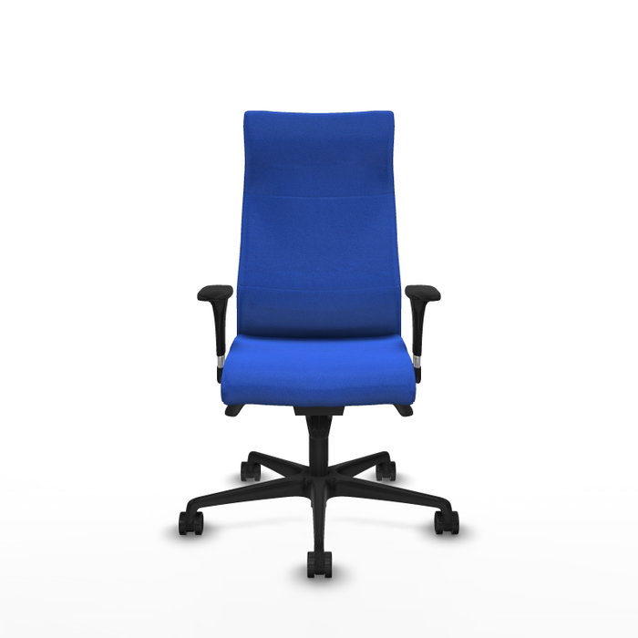 PIQUERAS Y CRESPO Sillón Albacete con Mecanismo Sincro, Tela Azul PIQUERAS Y CRESPO Sillón Albacete con Mecanismo Sincro, Tela Azul