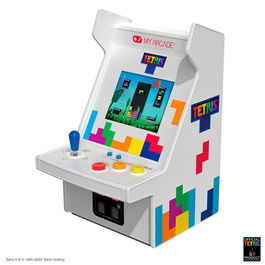My Arcade Micro Player Pro Tetris 2.75" Pantalla Alta Resolución Color - Consola Retro Portátil Arcade con Altavoz y Puerto Auriculares