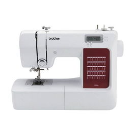 Brother CS10s Máquina de coser automática, Blanco, Ojal automático, Brazo libre, 5mm, Botones, Giratorio