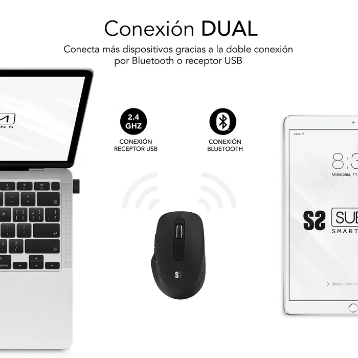 Subblim Curve Ergo Dual Negro