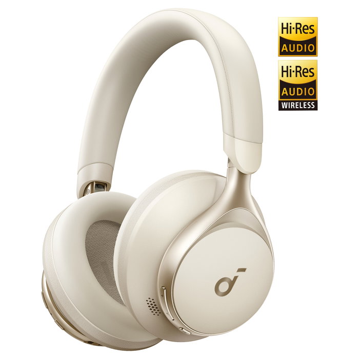 Soundcore Space One Auriculares Inalámbricos y Alámbricos Crema Soundcore Space One Auriculares Inalámbricos y Alámbricos Crema