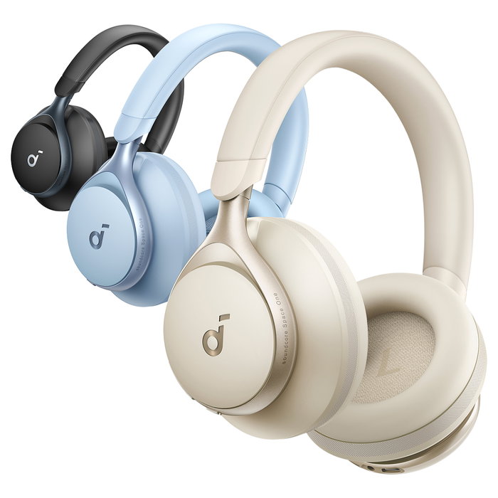 Soundcore Space One Auriculares Inalámbricos y Alámbricos Crema Soundcore Space One Auriculares Inalámbricos y Alámbricos Crema