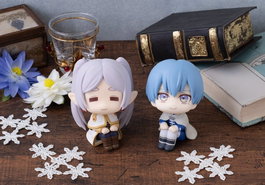Megahouse Frieren: Beyond Journey's End Estatuas PVC Look Up Droopy Face Ver. & Himmel 11 cm