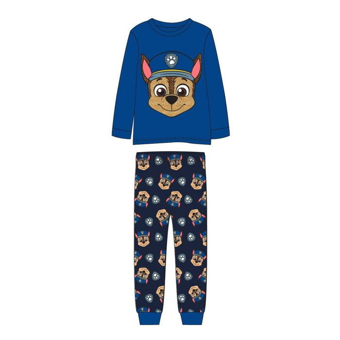 Cerdá Pijama Largo Coral Fleece Aplicaciones Paw Patrol Azul 4 Años