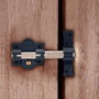 Micel Cerrojo de Seguridad de Sobreponer CRR09, Acero Gris, 86x50 mm