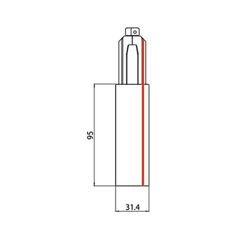 Brumberg. Leuchten 87166070 Endeinspeisung 3-Ph.-Stromschiene ONETRACK DALI blanco