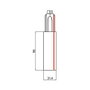 Brumberg. Leuchten 87166070 Endeinspeisung 3-Ph.-Stromschiene ONETRACK DALI blanco