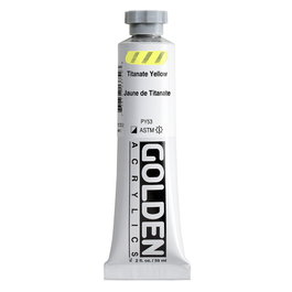 Golden Amarillo Niquel-titanico Heavy Body Colores Acrílicos 59 ml