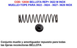Bellota Repuesto Muelle+Tope Inox para modelos 3622-3624-3627-3628