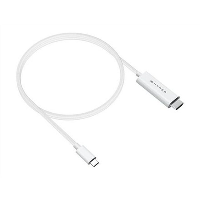 Targus Hyperdrive 4K USB-C a HDMI, 2,5 m, Blanco