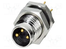 PHOENIX CONTACT Conector M8 Industrial Macho de 3 Pines, Recto, 48V, IP67