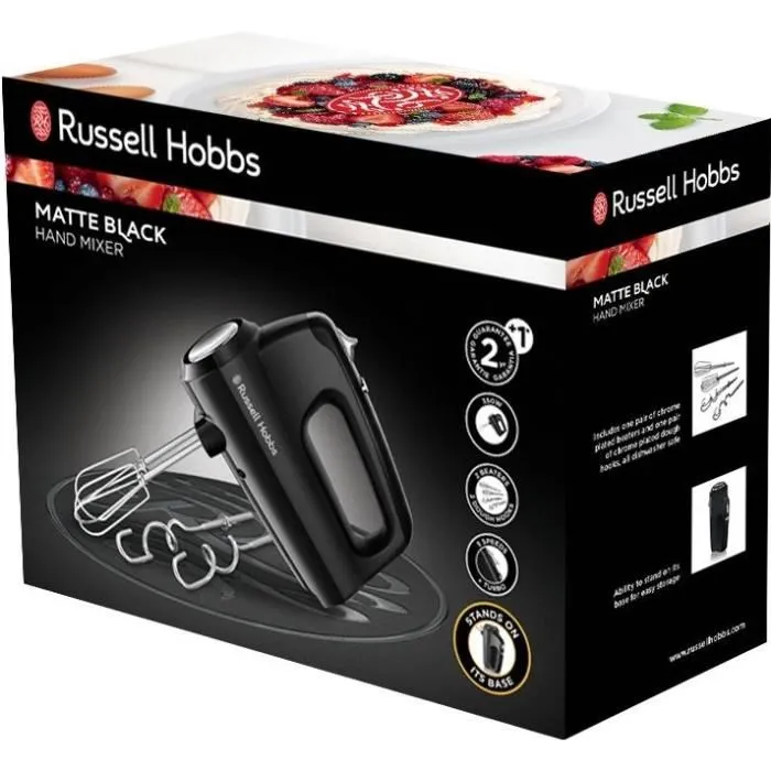 Russell Hobbs Batidora amasadora 24672-56 negro 350W