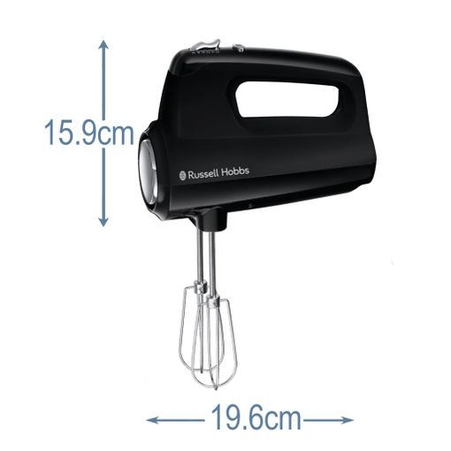 RUSSELL HOBBS Batidora amasadora 24672-56 negro 350W RUSSELL HOBBS Batidora amasadora 24672-56 negro 350W