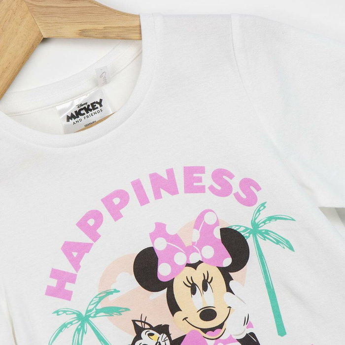 Cerdá Camiseta Corta Single Jersey Minnie 6 Años Blanco Cerdá Camiseta Corta Single Jersey Minnie 6 Años Blanco