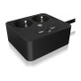 ICY BOX IB-MPS2220B-CH Regleta con 2 Salidas AC y 3 Puertos USB