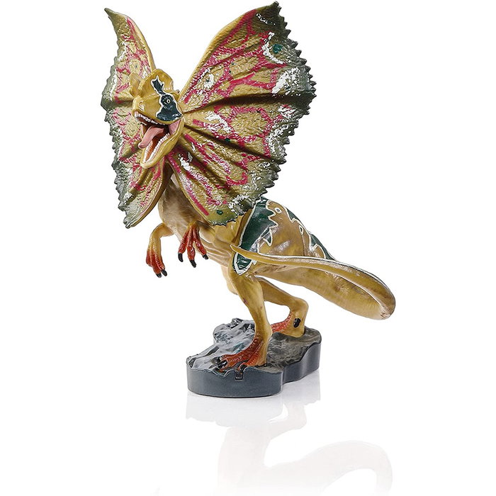 The Noble Collection Figura Dilophosaurus Bendyfig Diorama Jurassic Park