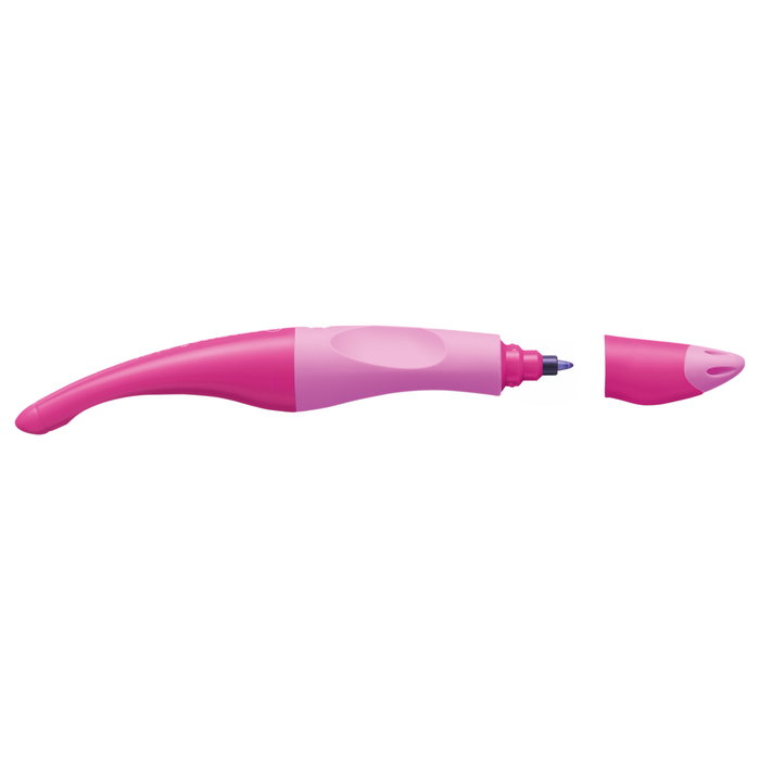 STABILO EASYoriginal Roller de tinta líquida para zurdos, punta 0,5 mm, Rosa claro-Rosa oscuro STABILO EASYoriginal Roller de tinta líquida para zurdos, punta 0,5 mm, Rosa claro-Rosa oscuro