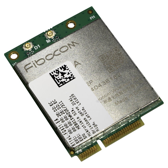 MikroTik R11eL-FG621-EA Módem LTE/3G Mini PCI Express Verde