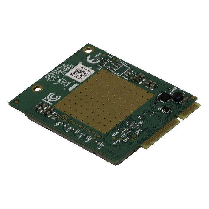 MikroTik R11eL-FG621-EA Módem LTE/3G Mini PCI Express Verde