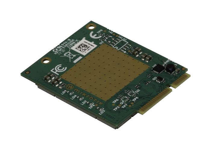 MikroTik R11 Mini PCIe Modem 3G LTE FDD/TDD con Banda B28 para EMEA/APAC/Australia, Hasta 300 Mbps con Agregación de Portadoras