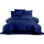 Aucune Juego de cama Azul con funda nórdica y 2 fundas de almohada