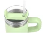 Antartik Taza térmica Pulse con asa y pajita, 570 ml, Morado