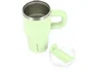 Antartik Taza térmica Pulse con asa y pajita, 570 ml, Morado