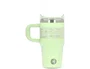 Antartik Taza térmica Pulse con asa y pajita, 570 ml, Morado