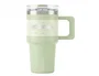 Antartik Taza térmica Pulse con asa y pajita, 570 ml, Morado