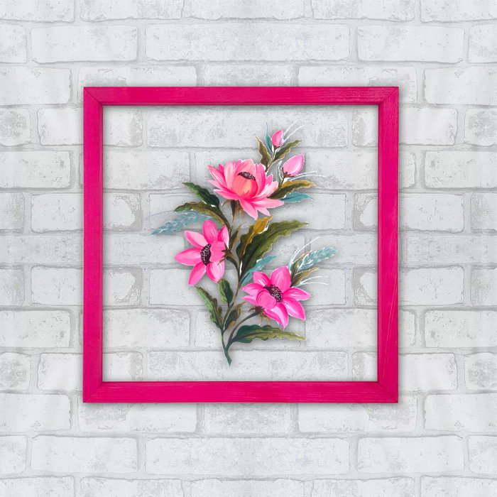 Wallity CAM1781134 Cuadro Decorativo Enmarcado 32x32 cm Cristal y Madera Impresion UV Wallity CAM1781134 Cuadro Decorativo Enmarcado 32x32 cm Cristal y Madera Impresion UV