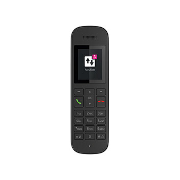 Telekom Sinus A12 Teléfono inalámbrico con contestador - Negro Telekom Sinus A12 Teléfono inalámbrico con contestador - Negro